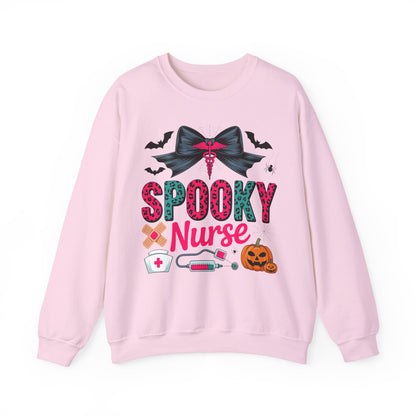Nurse | Halloween Sweatshirt | Ghost Sweatshirt | Fall Sweatshirt | Pumpkin Sweatshirt | Cozy Sweatshirt | Halloween Top | Halloween Party