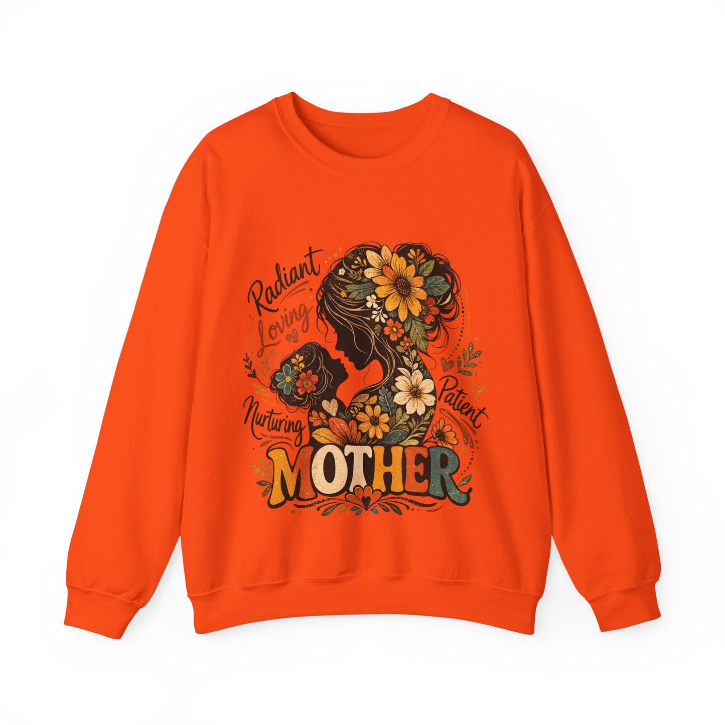 Mother Floral Sweatshirt | Cozy Mom Crewneck | Vintage Motherhood Sweatshirt