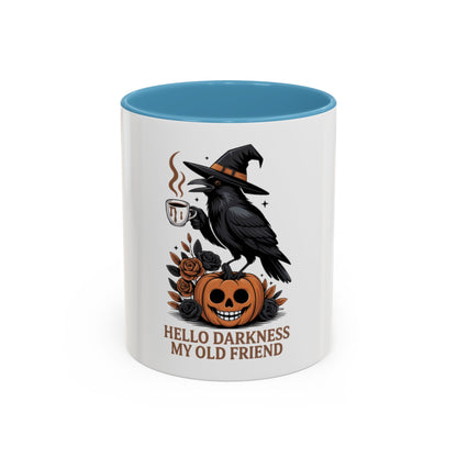 Gothic Raven Halloween Coffee Mug | Spooky Crow Ceramic Cup | Coffee Mug  | 11oz
