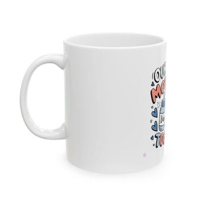 Happy Mother’s Day Mug Gift | Ceramic Coffee Cup for Mum | Relaxation Gift Idea for Mom | Ceramic Mug | 11oz | 15oz