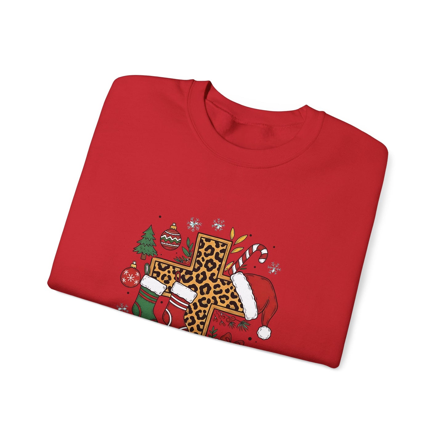 Christian Christmas Sweatshirt | Christmas Gift | Unisex Sweatshirt