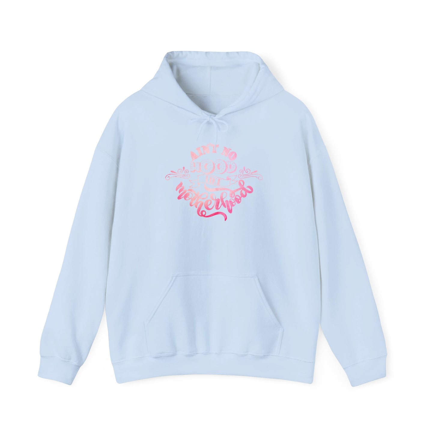 Funny Mom Hoodie | Cozy Women’s Sweatshirt | Gift for Moms | Unisex Heavy Blend | Hooded Sweatshirt | Ain’t No Hood Like Motherhood Hoodie