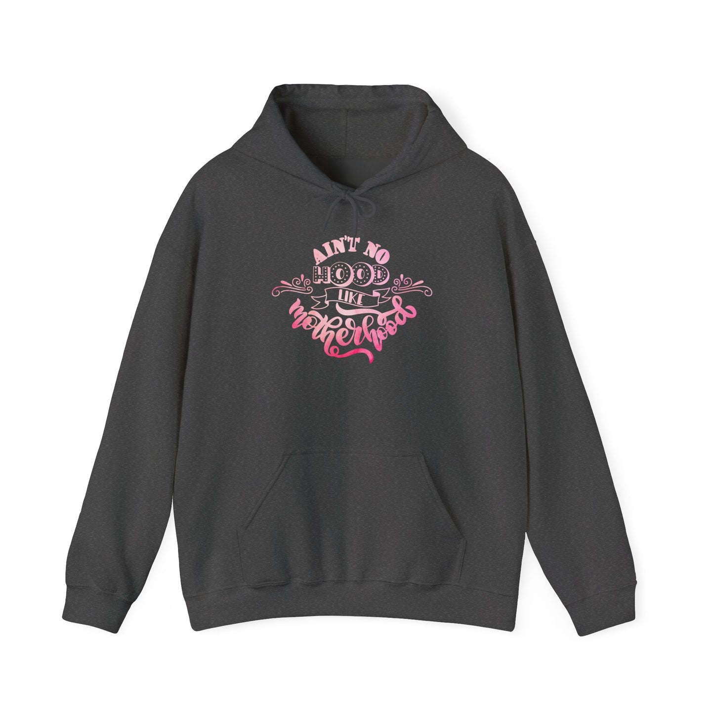 Funny Mom Hoodie | Cozy Women’s Sweatshirt | Gift for Moms | Unisex Heavy Blend | Hooded Sweatshirt | Ain’t No Hood Like Motherhood Hoodie