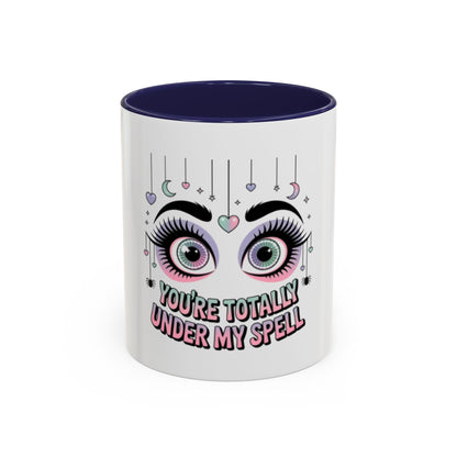 Cute Halloween Coffee Mug | Witchy Ceramic Cup | Spooky Girly Gift | Accent Coffee Mug | 11oz