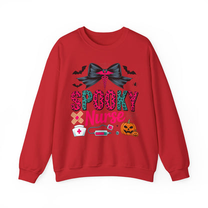 Nurse | Halloween Sweatshirt | Ghost Sweatshirt | Fall Sweatshirt | Pumpkin Sweatshirt | Cozy Sweatshirt | Halloween Top | Halloween Party