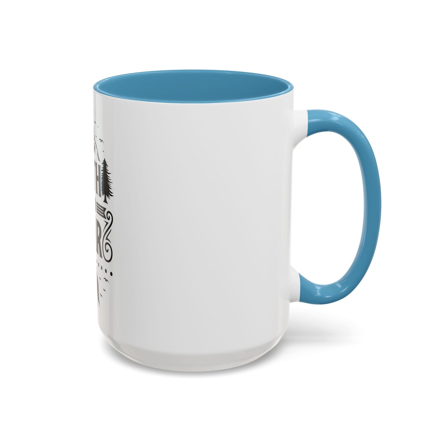 Faith Over Fear Mug | Inspirational Coffee Cup | Motivational Gift | Christian Mug | Positive Quote Drinkware | Accent Coffee Mug  | 11oz | 15oz