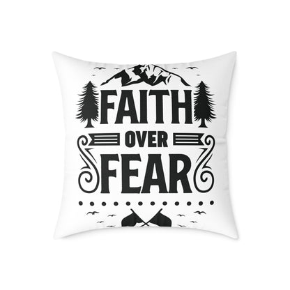 Square Poly Canvas Pillow