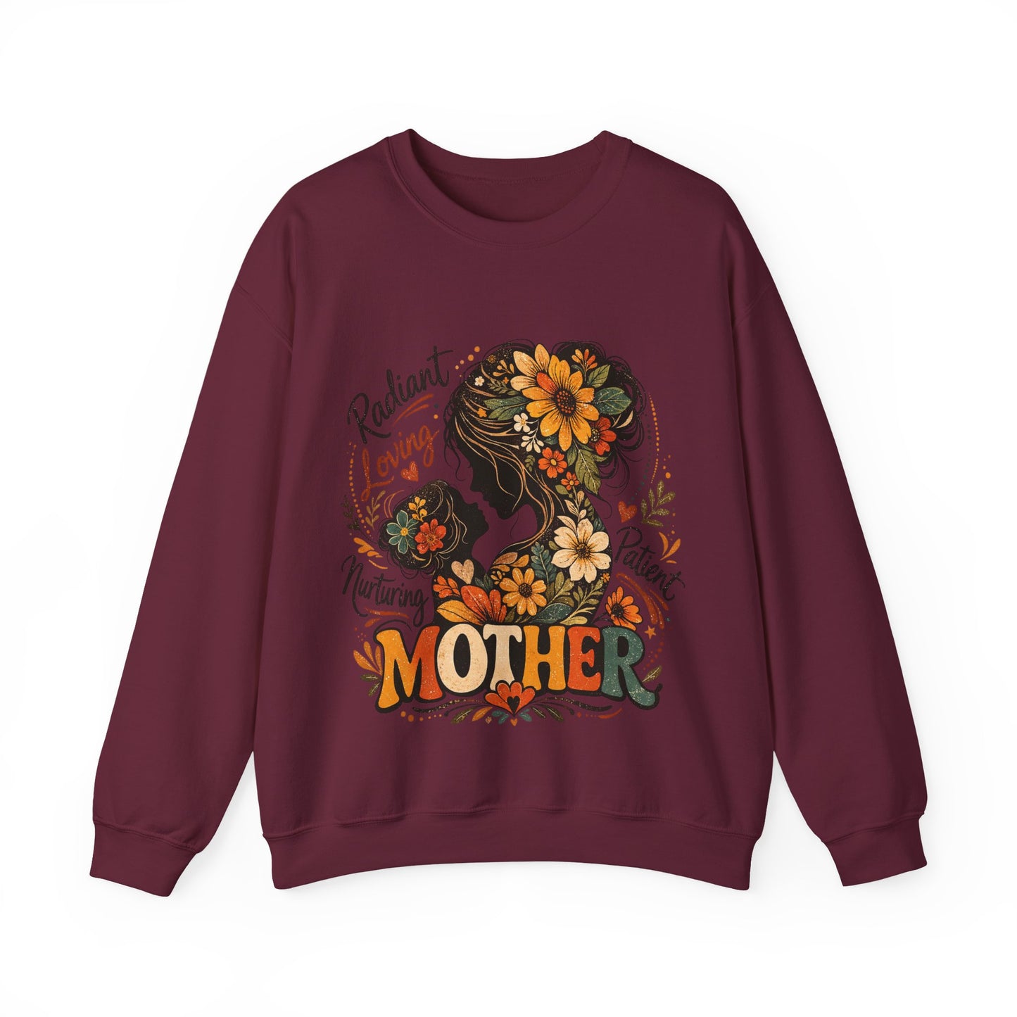 Mother Floral Sweatshirt | Cozy Mom Crewneck | Vintage Motherhood Sweatshirt