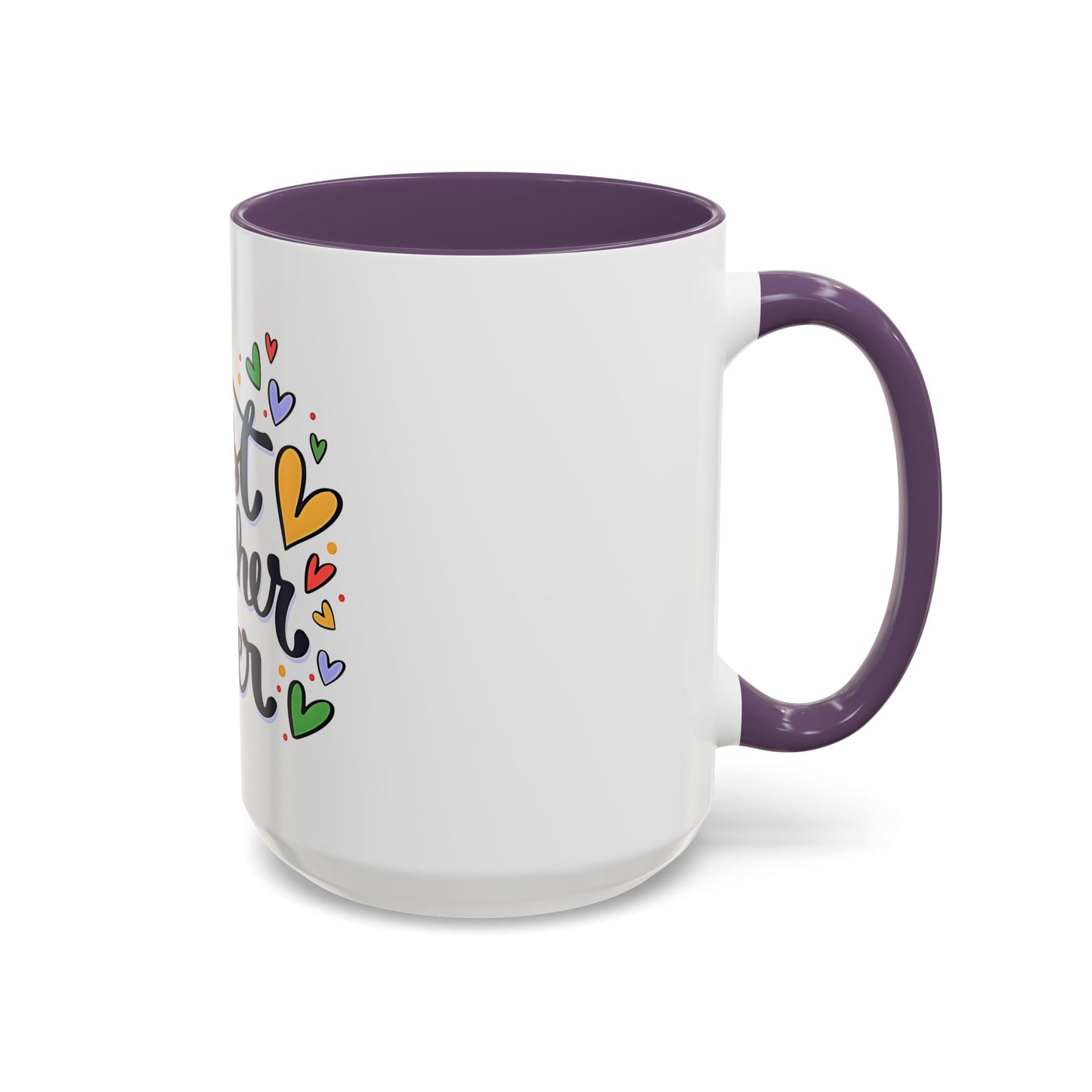 Teacher Appreciation Coffee Mug | Cute Gift for Teachers | Classroom Ceramic Cup | Accent Coffee Mug | 11oz | 15oz