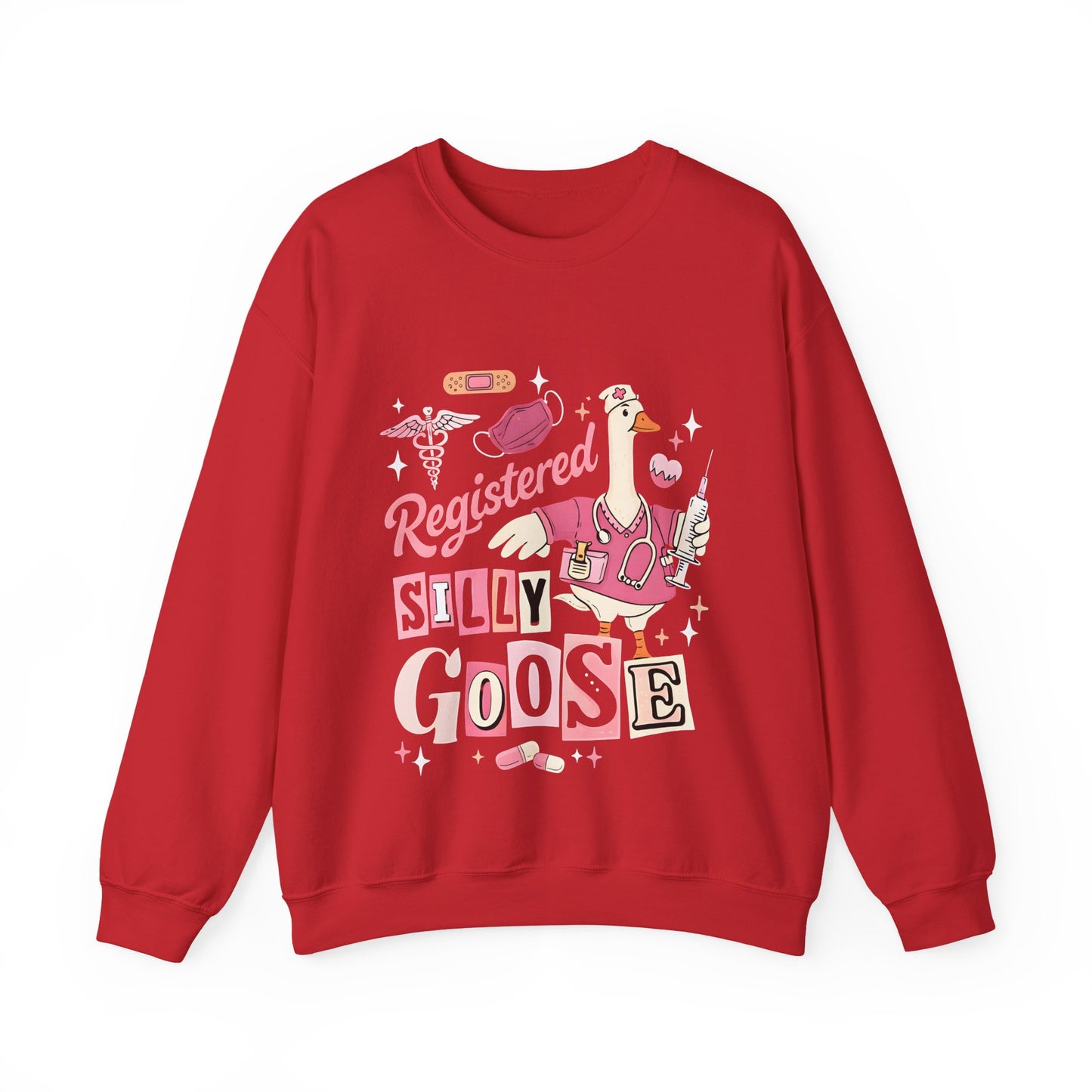 Funny Nurse Crewneck | Cute Nursing Sweatshirt | Healthcare Worker Gift | Unisex Sweatshirt