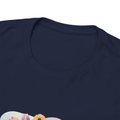 T-Shirt | Vintage Floral Mom Tee | Mama Vintage Truck Floral Tee | Mama Flower Truck Graphic Tee