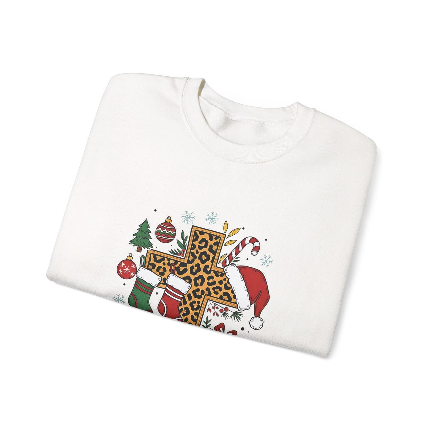 Christian Christmas Sweatshirt | Christmas Gift | Unisex Sweatshirt