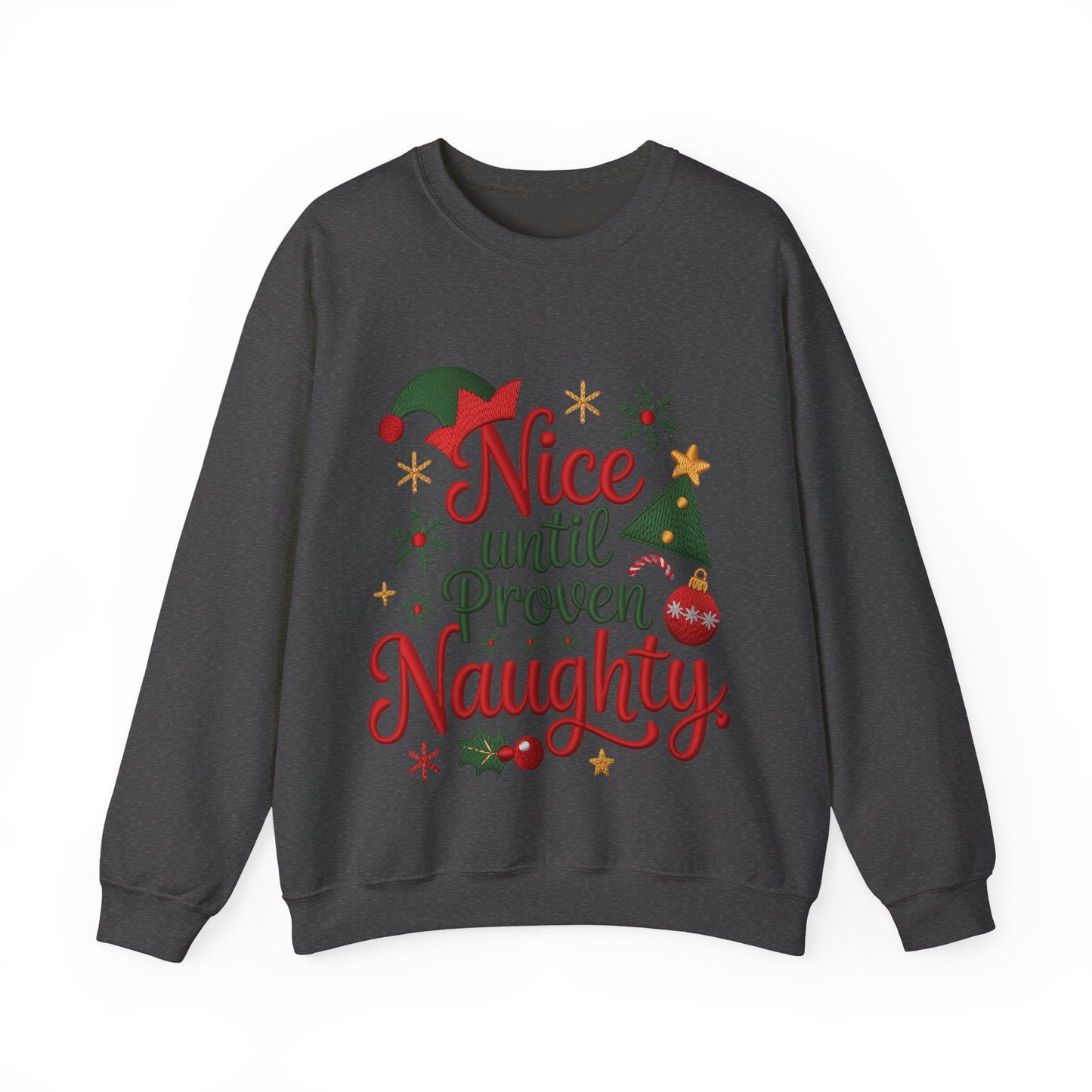 Christmas Sweatshirt  | Unisex Funny Holiday Crewneck | Matching Christmas Couple Sweatshirt