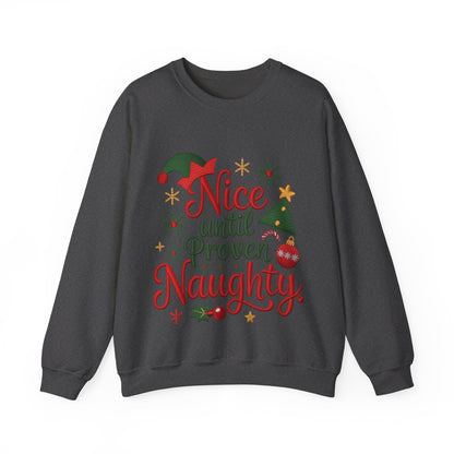Christmas Sweatshirt  | Unisex Funny Holiday Crewneck | Matching Christmas Couple Sweatshirt