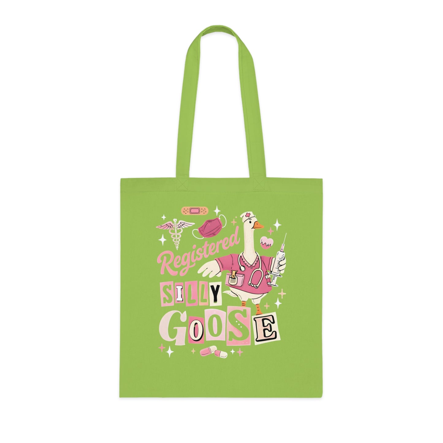 Nurse Tote Bag | Funny Nurse Canvas Tote for Work | Cotton Tote