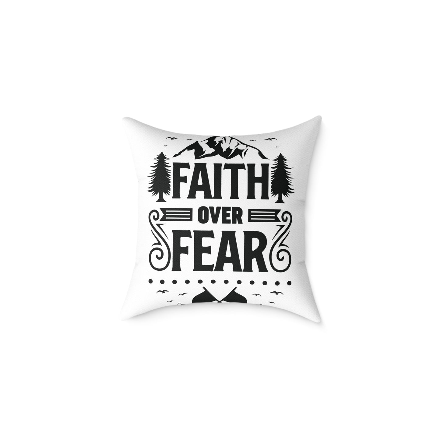 Square Poly Canvas Pillow