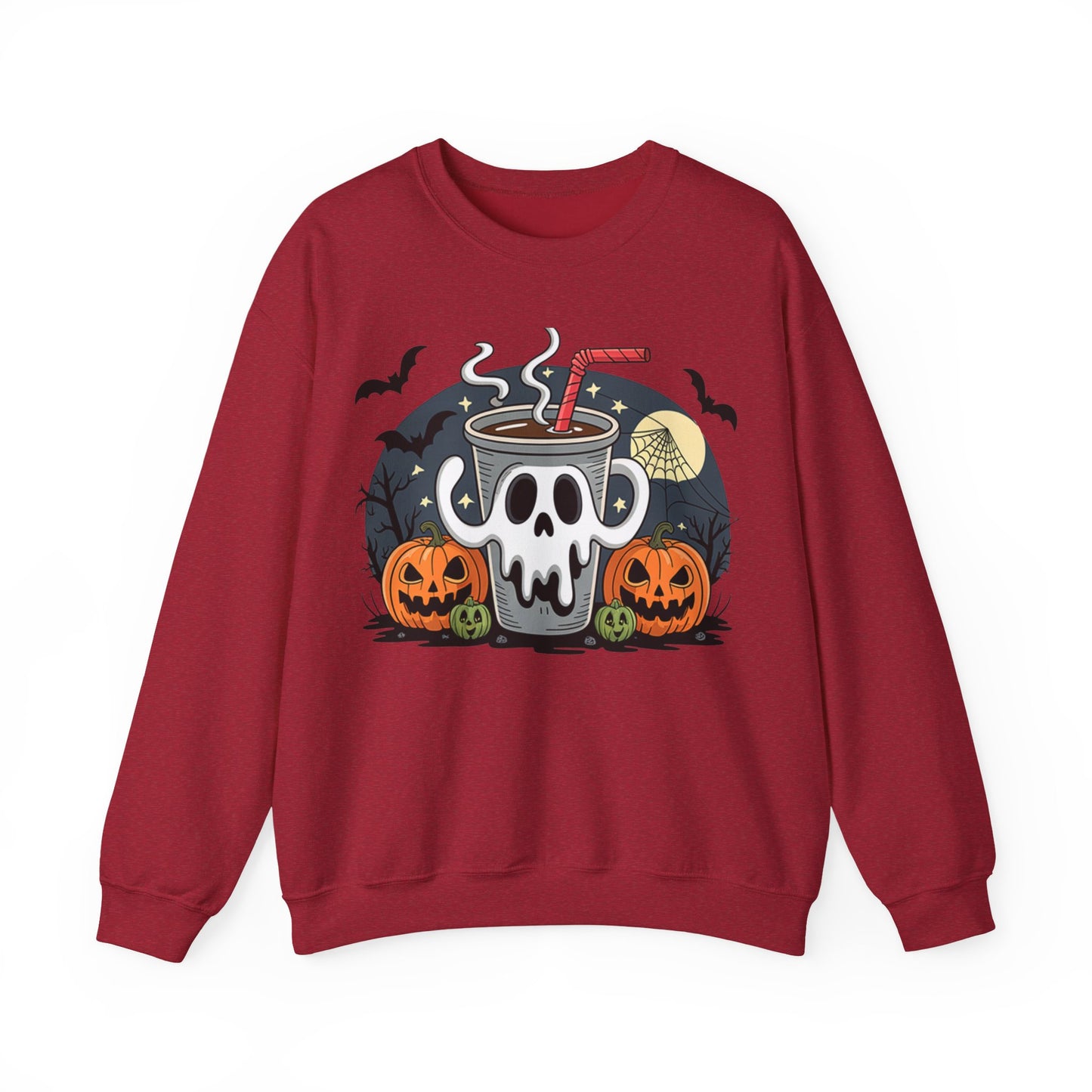 Spooky Sweatshirt | Halloween Sweatshirt | Ghost Sweatshirt | Autumn Sweatshirt | Fall Sweatshirt | Vintage Sweatshirt| Retro Sweatshirt