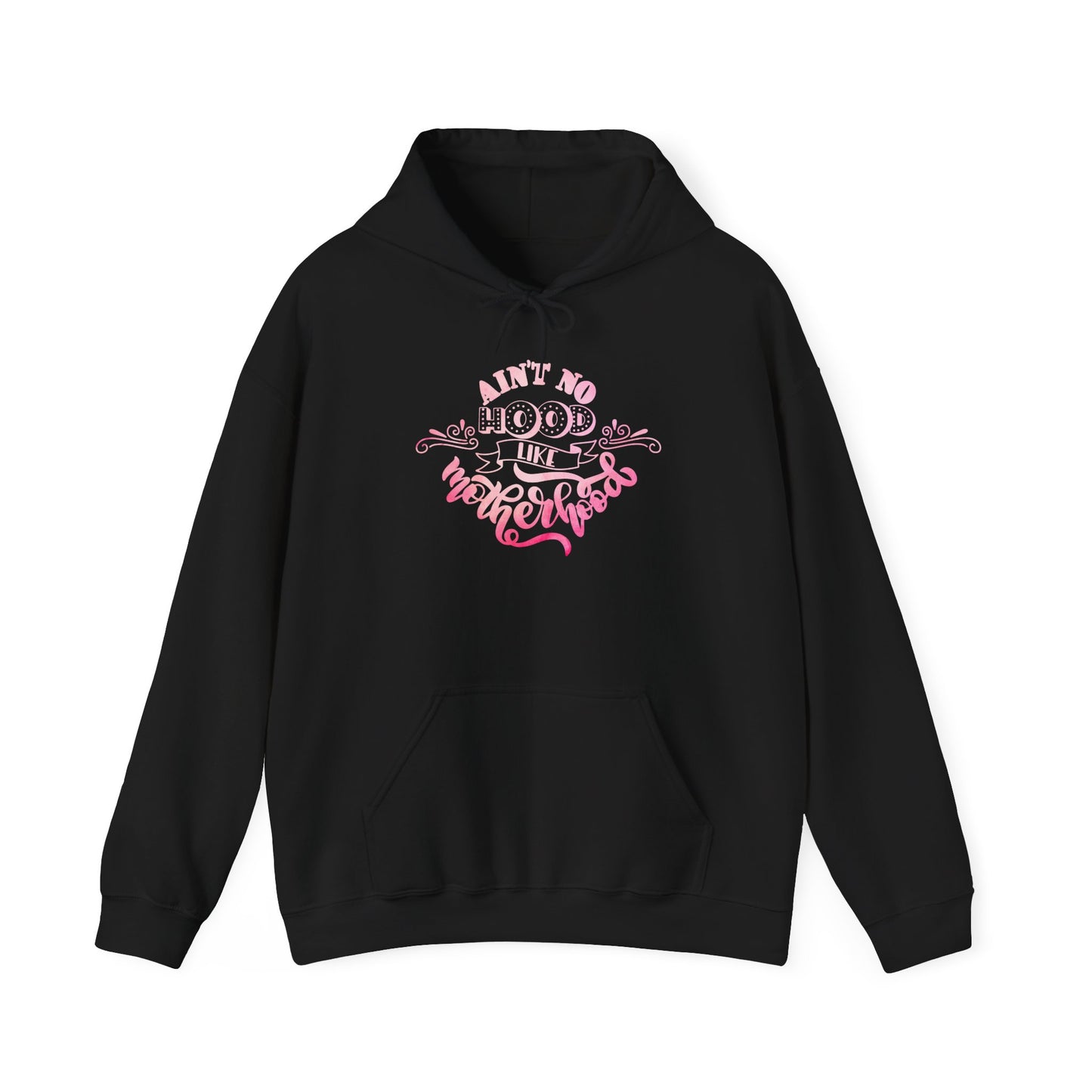 Funny Mom Hoodie | Cozy Women’s Sweatshirt | Gift for Moms | Unisex Heavy Blend | Hooded Sweatshirt | Ain’t No Hood Like Motherhood Hoodie