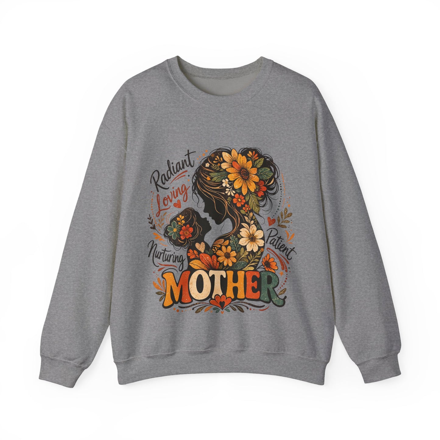 Mother Floral Sweatshirt | Cozy Mom Crewneck | Vintage Motherhood Sweatshirt