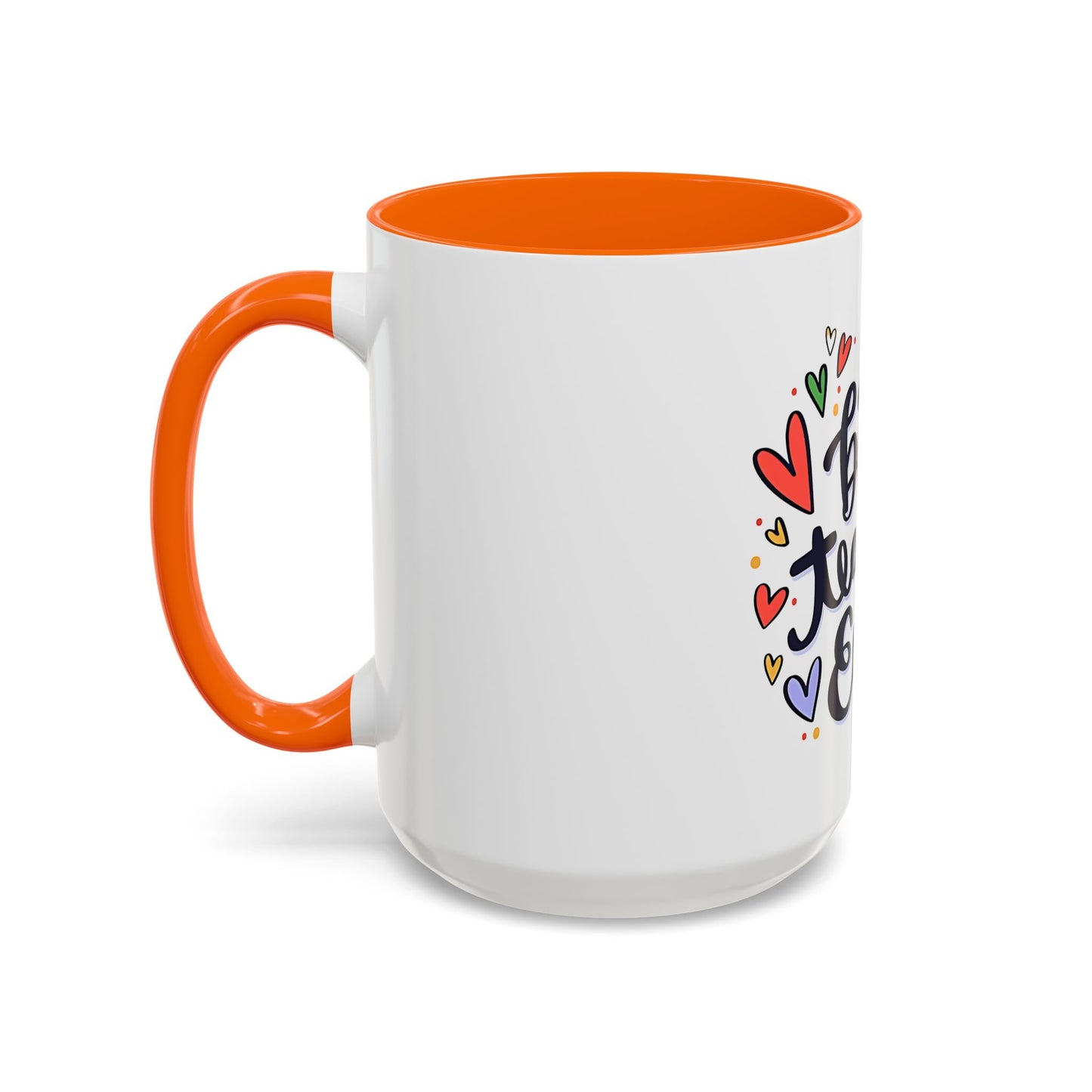 Teacher Appreciation Coffee Mug | Cute Gift for Teachers | Classroom Ceramic Cup | Accent Coffee Mug | 11oz | 15oz