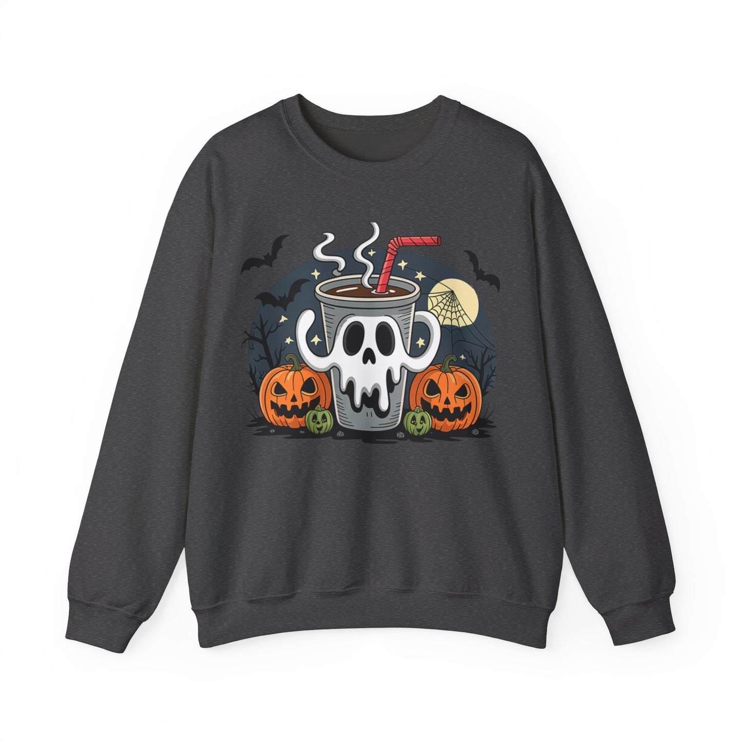 Spooky Sweatshirt | Halloween Sweatshirt | Ghost Sweatshirt | Autumn Sweatshirt | Fall Sweatshirt | Vintage Sweatshirt| Retro Sweatshirt