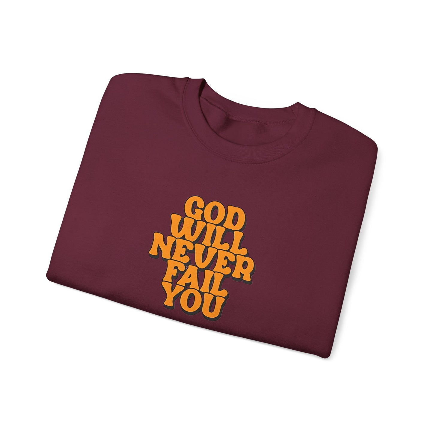 Maroon shirt with orange text. | GrindGlow Apparel