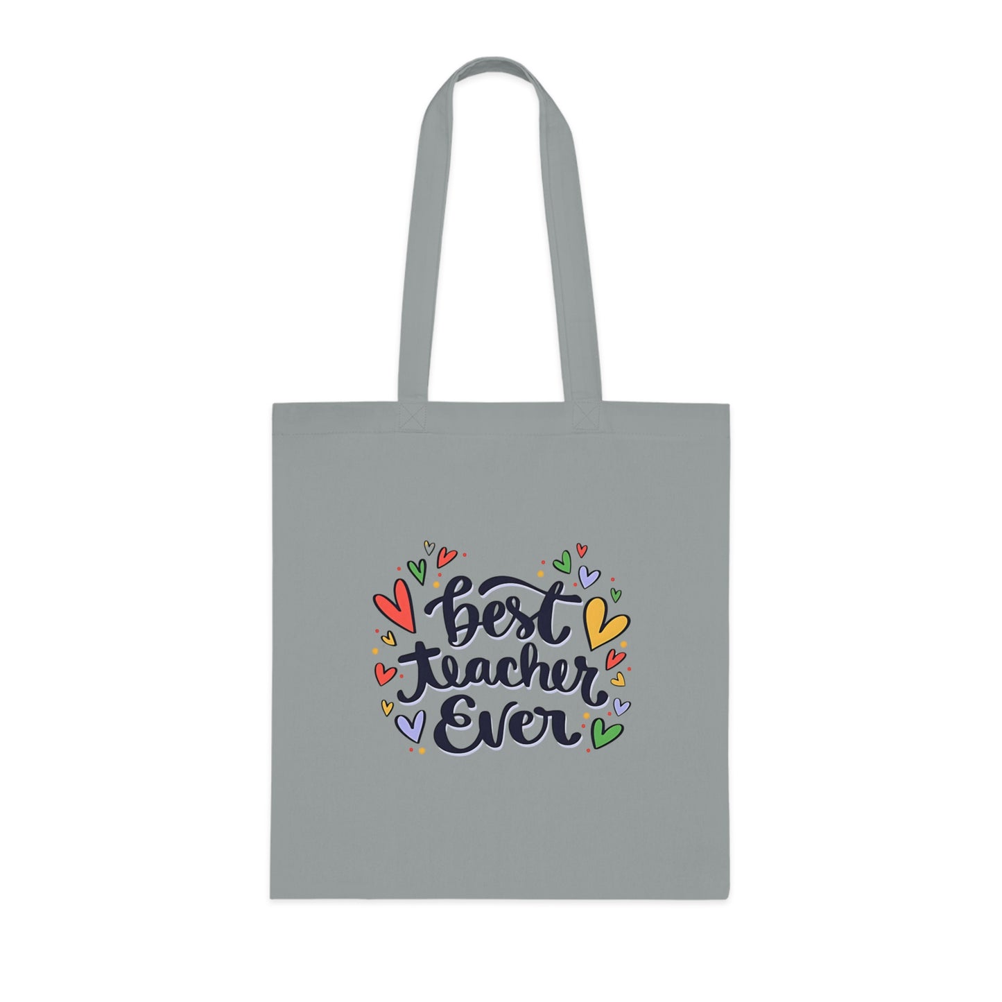 Cute Teacher Gift | Canvas Tote for School | Work | Everyday Use | Cotton Tote