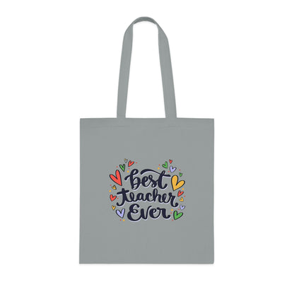 Cute Teacher Gift | Canvas Tote for School | Work | Everyday Use | Cotton Tote