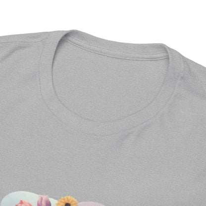 T-Shirt | Vintage Floral Mom Tee | Mama Vintage Truck Floral Tee | Mama Flower Truck Graphic Tee