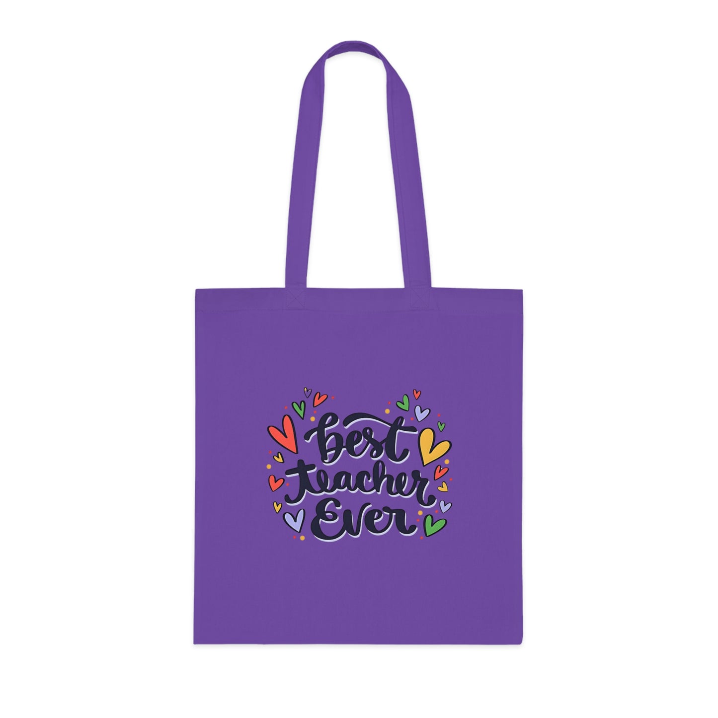 Cute Teacher Gift | Canvas Tote for School | Work | Everyday Use | Cotton Tote