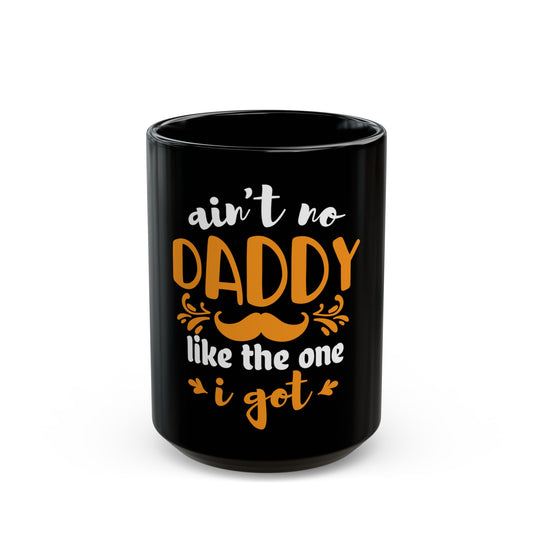 Daddy Coffee Mug |  Black Ceramic Gift for Dad | 11oz | 15oz