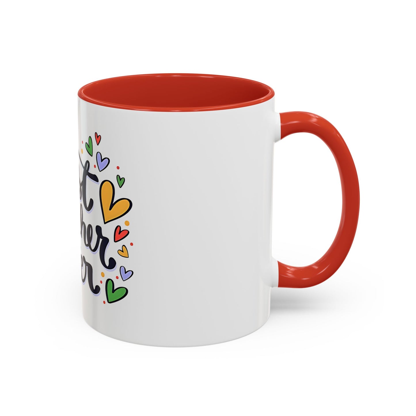 Teacher Appreciation Coffee Mug | Cute Gift for Teachers | Classroom Ceramic Cup | Accent Coffee Mug | 11oz | 15oz