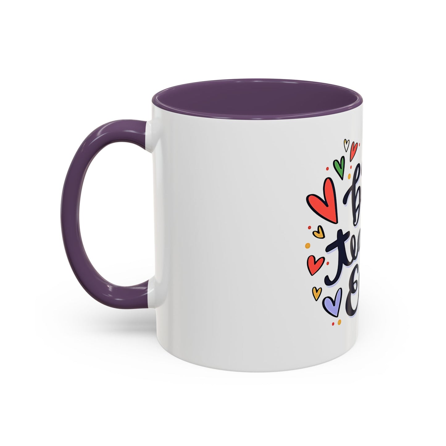 Teacher Appreciation Coffee Mug | Cute Gift for Teachers | Classroom Ceramic Cup | Accent Coffee Mug | 11oz | 15oz