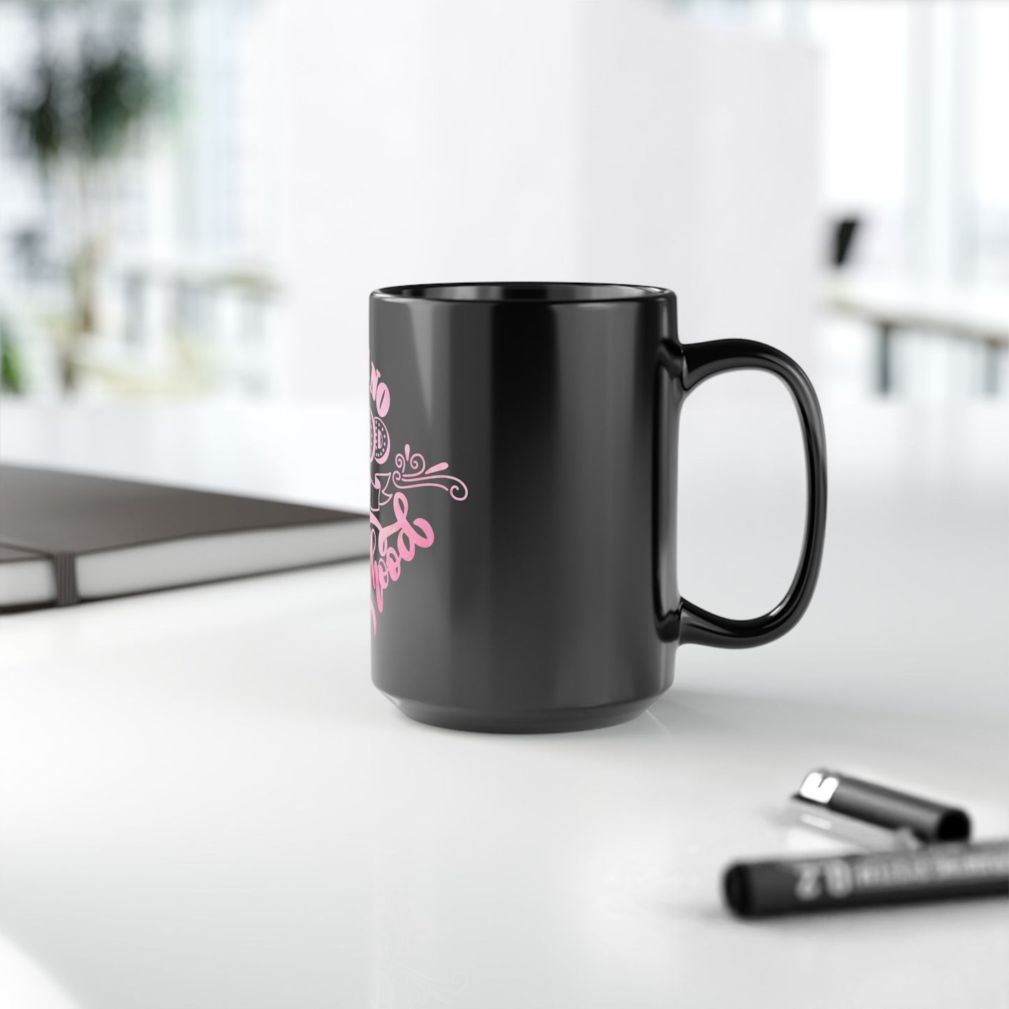 Ain’t No Hood Like Motherhood Mug | Stylish Mom Coffee Cup | Trendy Black Mug  | Gift for Moms | Black Mug  | 11oz | 15oz | Mother's Day