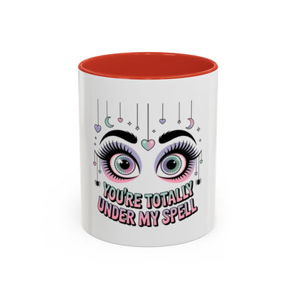 Cute Halloween Coffee Mug | Witchy Ceramic Cup | Spooky Girly Gift | Accent Coffee Mug | 11oz