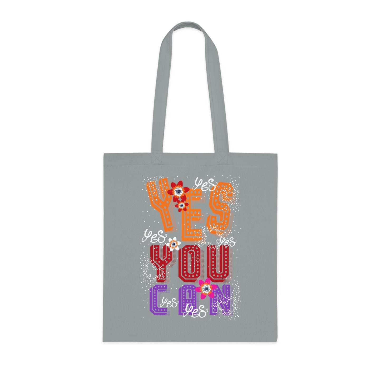 Motivational Canvas Tote Bag for Women, Work, School & Everyday Use | Cotton Tote
