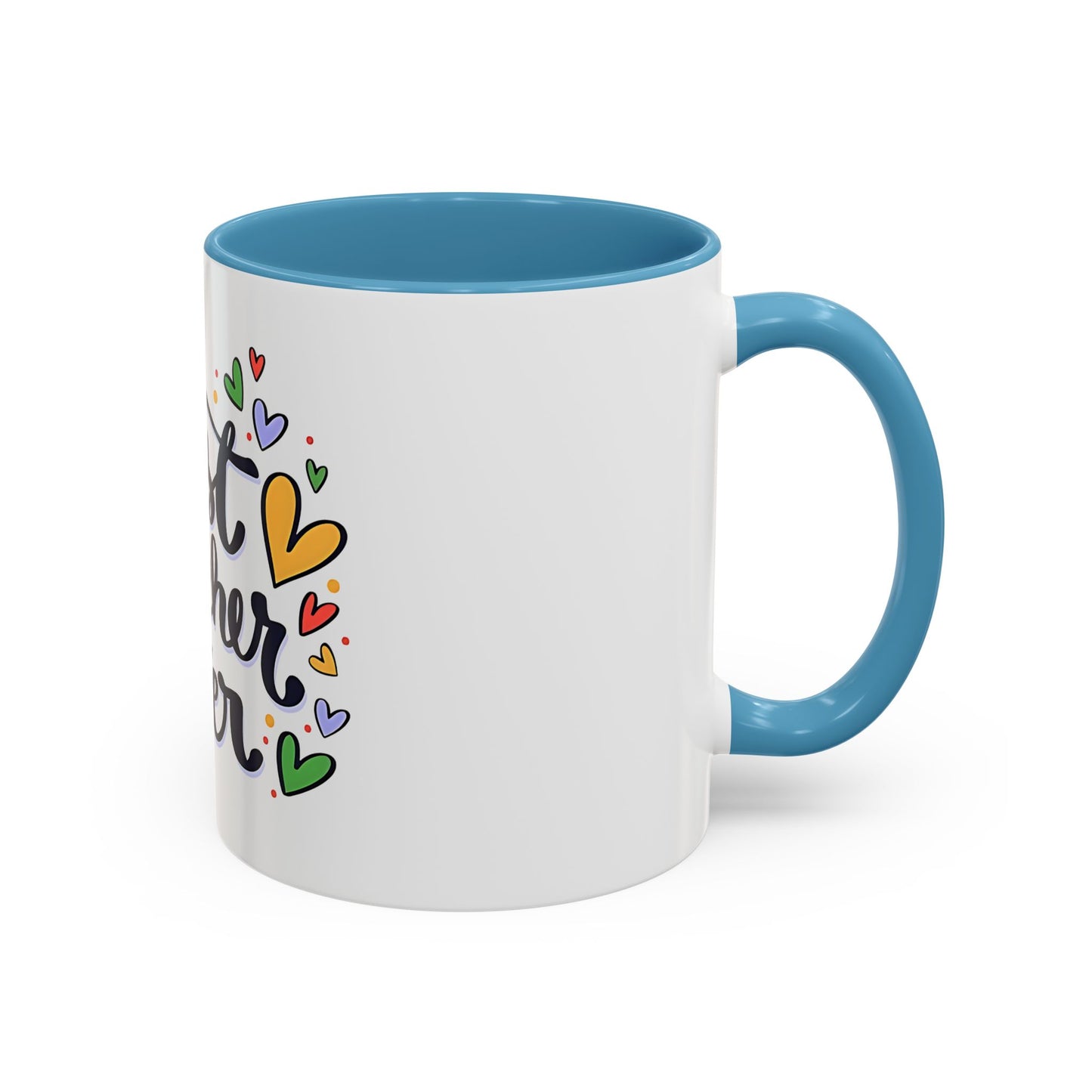 Teacher Appreciation Coffee Mug | Cute Gift for Teachers | Classroom Ceramic Cup | Accent Coffee Mug | 11oz | 15oz
