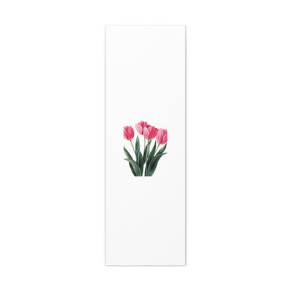Pink Tulip Bouquet Wall Art Print | Elegant Floral Botanical Decor