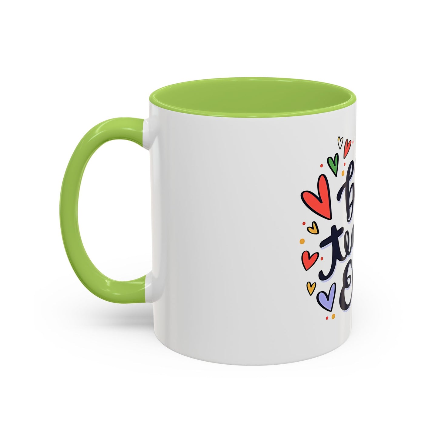 Teacher Appreciation Coffee Mug | Cute Gift for Teachers | Classroom Ceramic Cup | Accent Coffee Mug | 11oz | 15oz