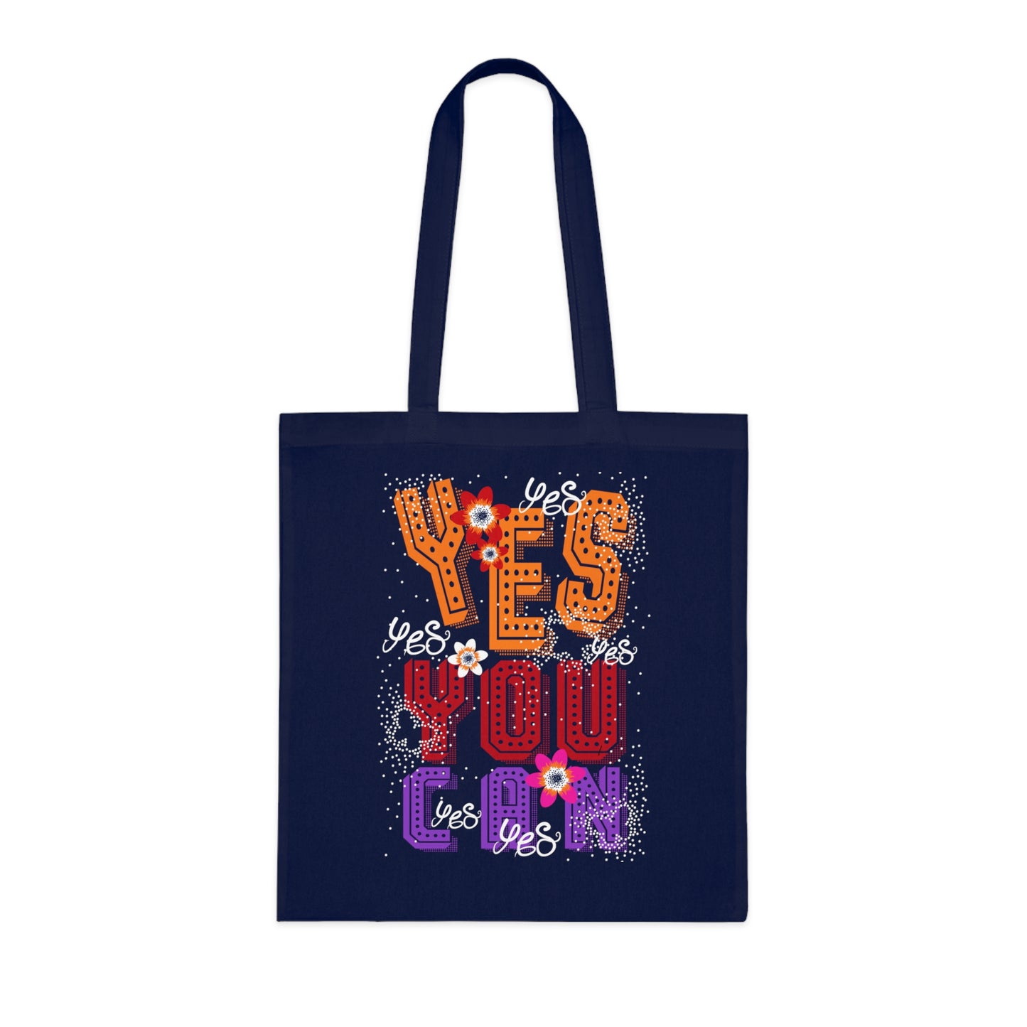 Motivational Canvas Tote Bag for Women, Work, School & Everyday Use | Cotton Tote