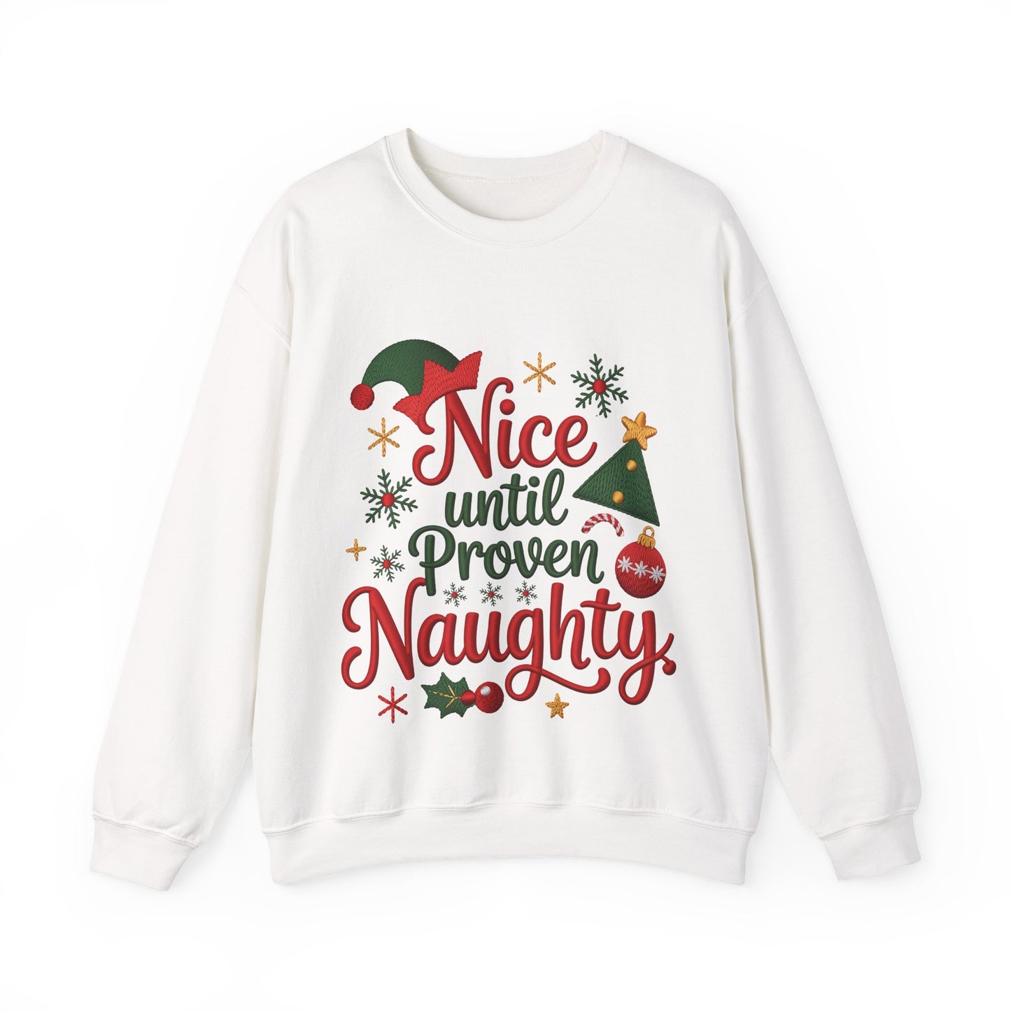 Christmas Sweatshirt  | Unisex Funny Holiday Crewneck | Matching Christmas Couple Sweatshirt