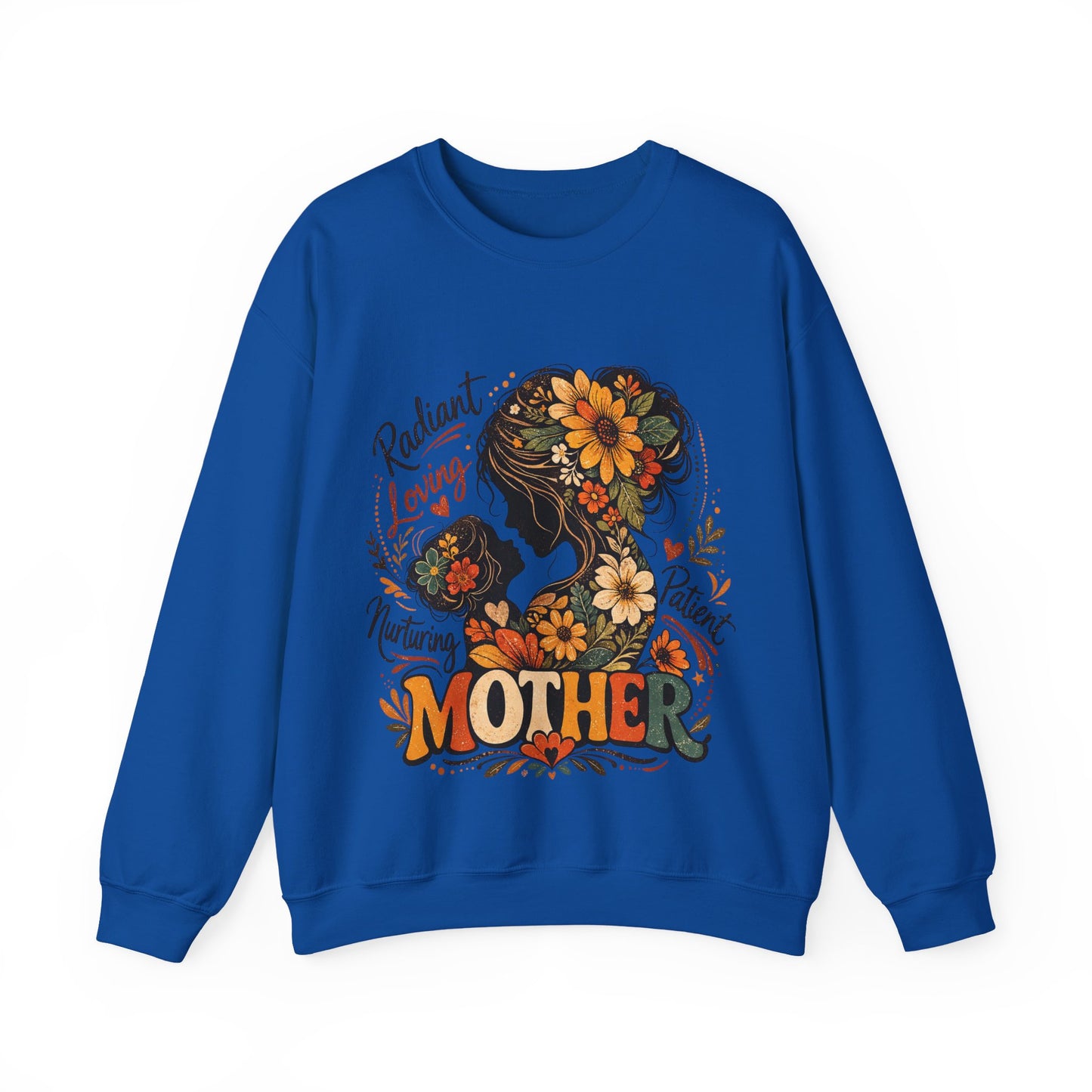 Mother Floral Sweatshirt | Cozy Mom Crewneck | Vintage Motherhood Sweatshirt
