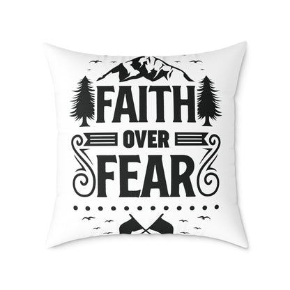 Square Poly Canvas Pillow