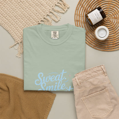 Motivational Mom Fitness Tee | Garment-Dyed T-shirt