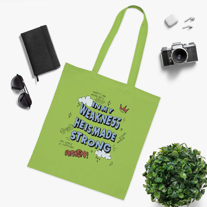 Christian Faith Canvas Tote Bag for Church | Everyday Use Tote | Cotton Tote | Christian Tote Bag