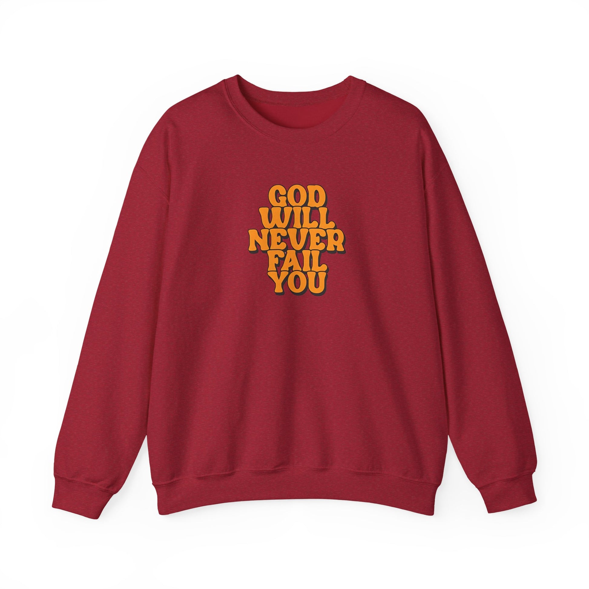 GrindGlow Apparel red graphic sweatshirt | GrindGlow Apparel