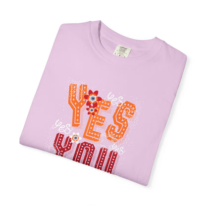 Motivational Graphic Tee Inspirational Positive Shirt | Unisex Garment-Dyed T-shirt