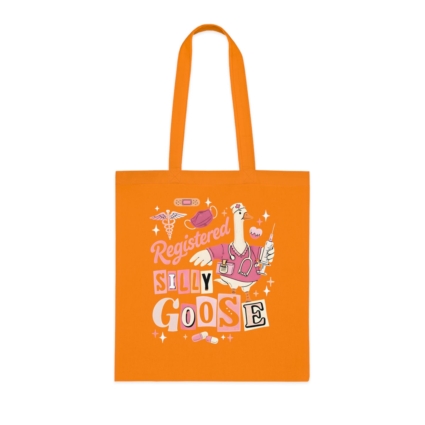Nurse Tote Bag | Funny Nurse Canvas Tote for Work | Cotton Tote