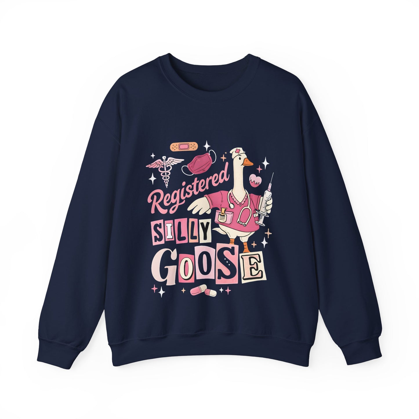 Funny Nurse Crewneck | Cute Nursing Sweatshirt | Healthcare Worker Gift | Unisex Sweatshirt