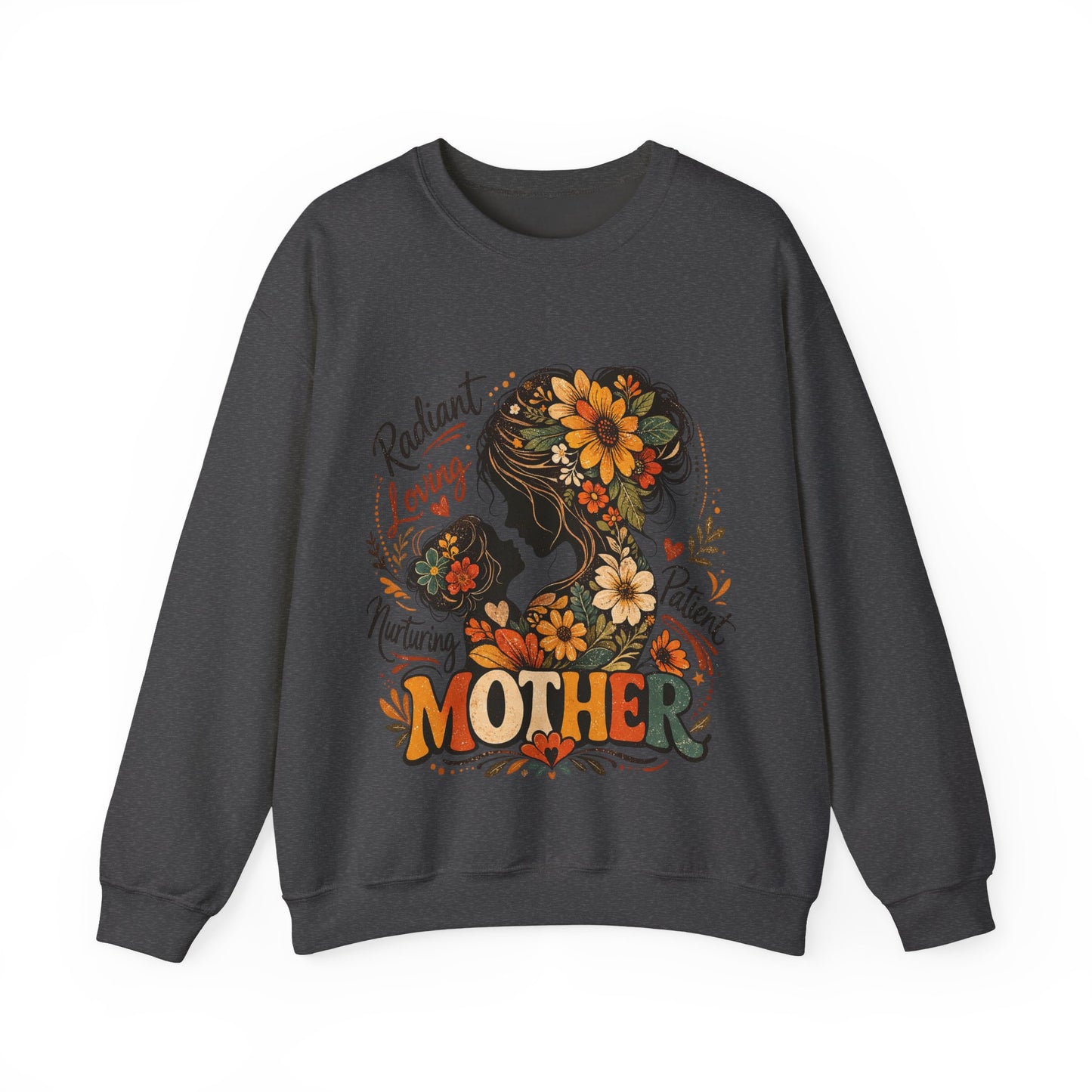 Mother Floral Sweatshirt | Cozy Mom Crewneck | Vintage Motherhood Sweatshirt